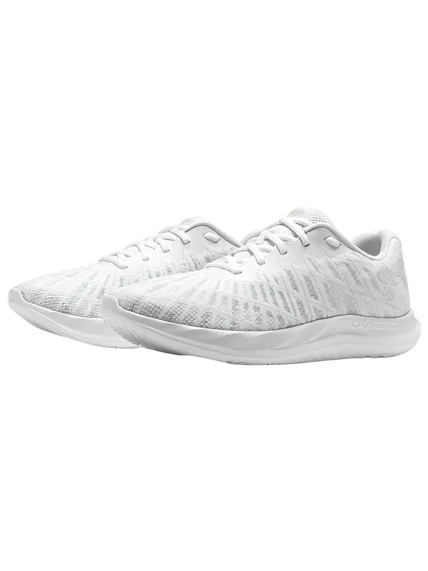 Кроссовки charged breeze 2 'white' Under Armour — изображение 3 из 4, белый/серый