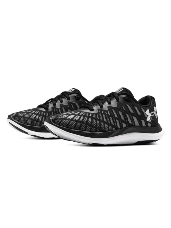 Кроссовки charged breeze 2 'black jet grey' Under Armour — изображение 3 из 4, черный/серый