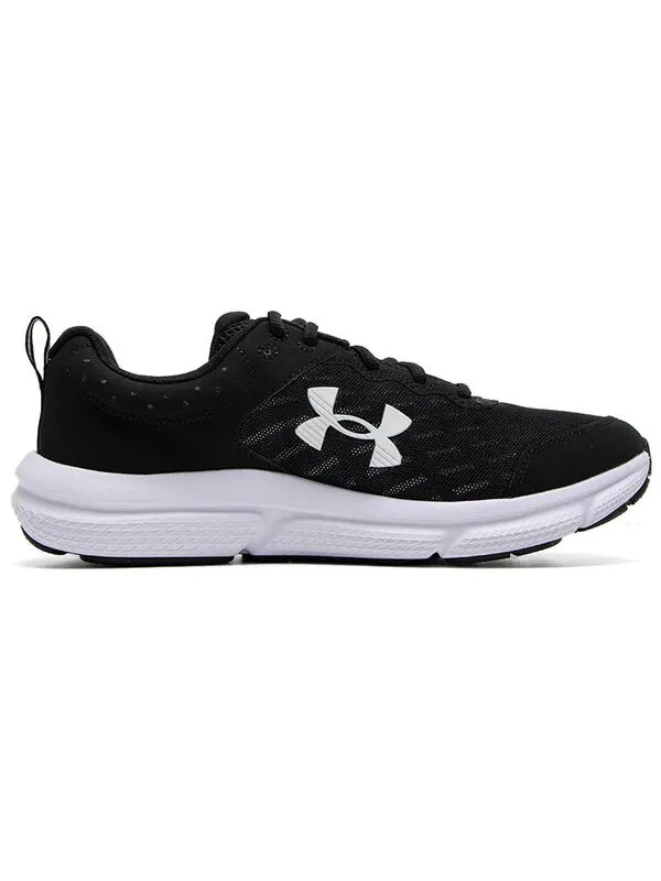 Кроссовки charged assert 10 'black and white' Under Armour — изображение 2 из 4, черный/белый
