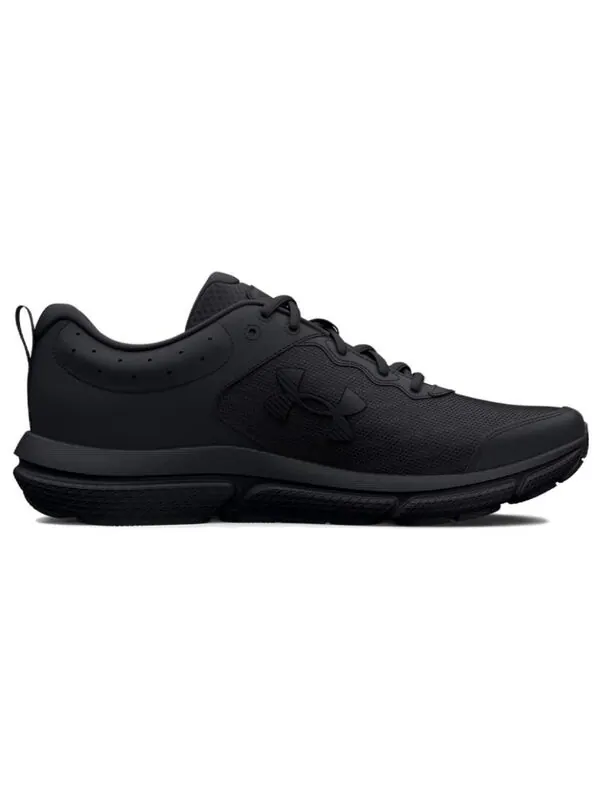 Кроссовки charged assert 10 'triple black' Under Armour — изображение 2 из 4, черный