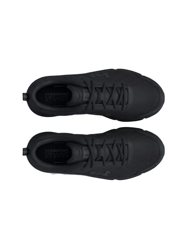 Кроссовки charged assert 10 'triple black' Under Armour — изображение 4 из 4, черный