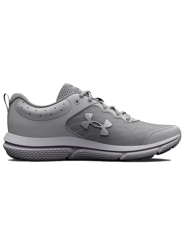 Кроссовки charged assert 10 'mod grey' Under Armour — изображение 2 из 4, серый/белый