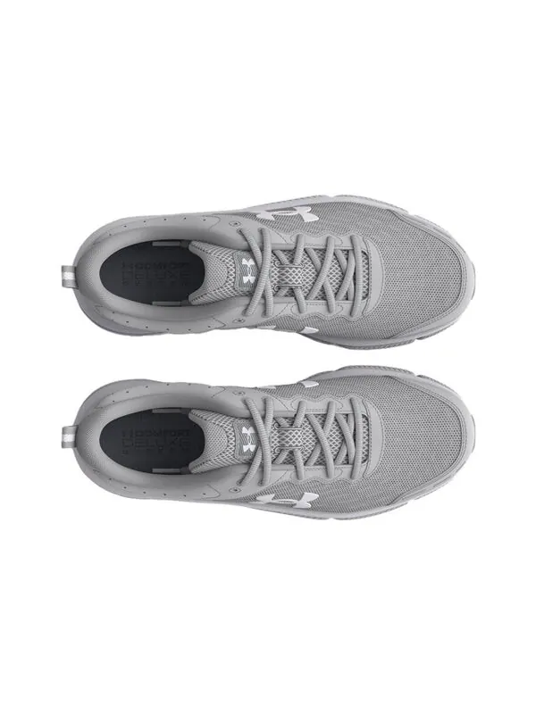 Кроссовки charged assert 10 'mod grey' Under Armour — изображение 4 из 4, серый/белый