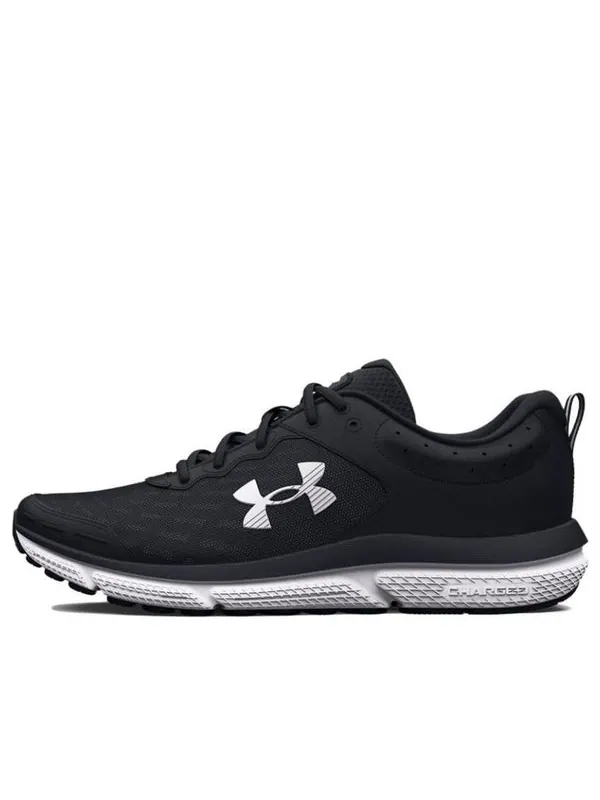 Кроссовки charged assert 10 'black white' Under Armour — изображение 1 из 4, черный/белый