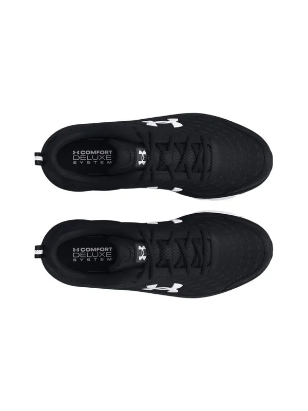 Кроссовки charged assert 10 'black white' Under Armour — изображение 4 из 4, черный/белый