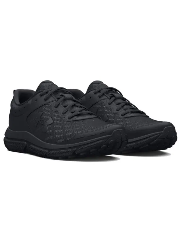 Кроссовки charged assert 10 'triple black' Under Armour — изображение 3 из 4, черный