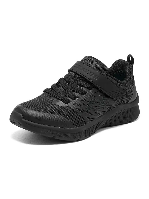 Кроссовки microspec - never late 'core black' Skechers — изображение 3 из 4, черный