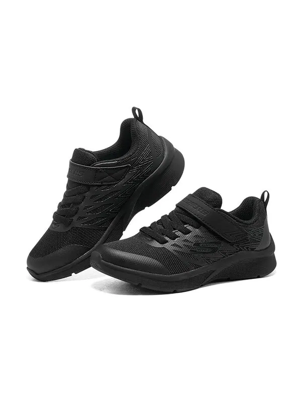 Кроссовки microspec - never late 'core black' Skechers — изображение 4 из 4, черный
