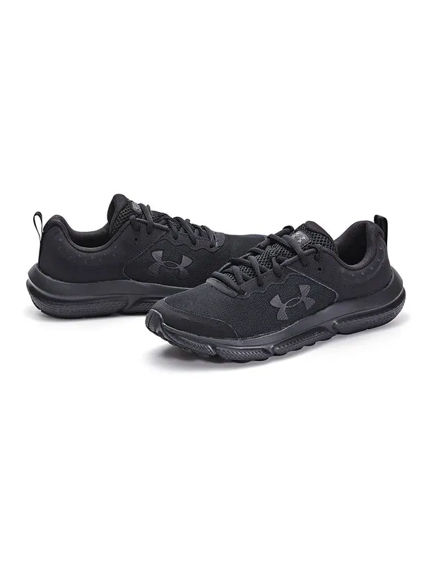 Кроссовки assert 10 ac 'triple black' Under Armour — изображение 4 из 4, черный