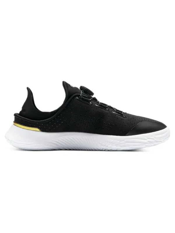 Кроссовки ua flow slipspeed 'black and white' Under Armour — изображение 2 из 4, черный белый