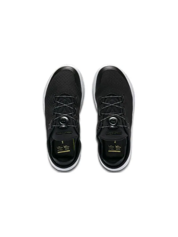 Кроссовки ua flow slipspeed 'black and white' Under Armour — изображение 3 из 4, черный белый