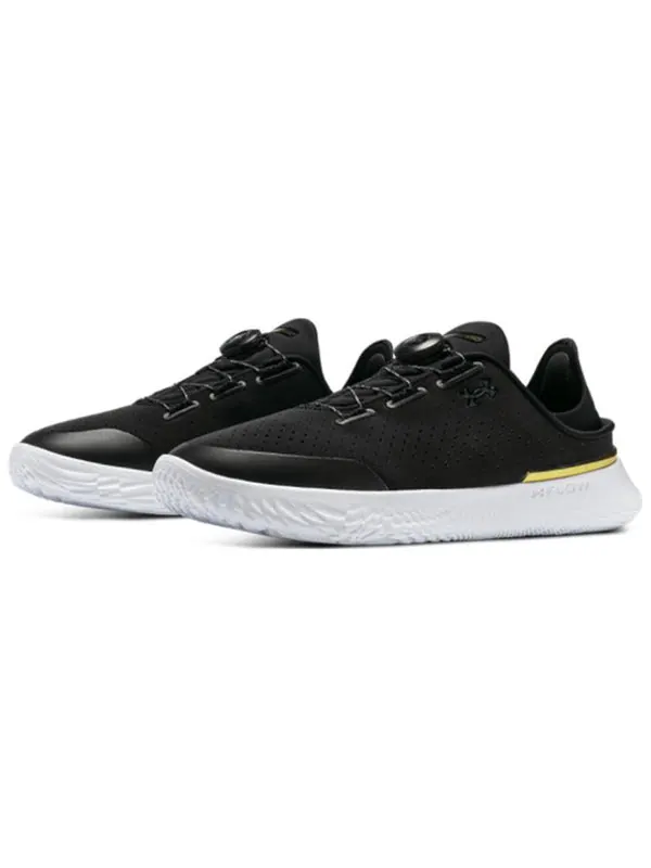 Кроссовки ua flow slipspeed 'black and white' Under Armour — изображение 4 из 4, черный белый