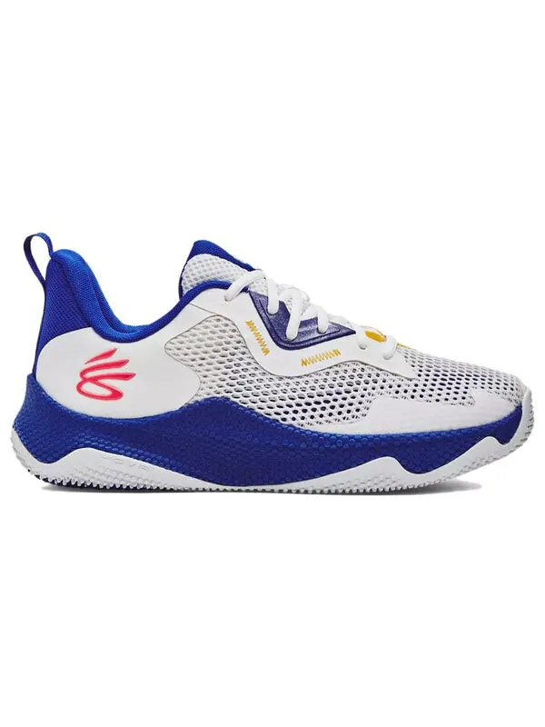 Кроссовки curry brand curry hovr splash 3 'white team royal' Under Armour — изображение 3 из 4, белый