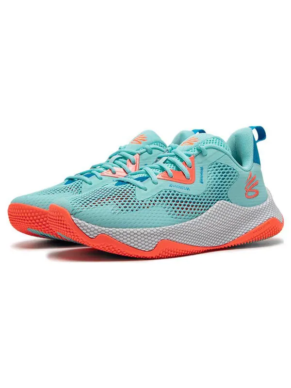 Кроссовки curry hovr splash 3 'blue and white' Under Armour — изображение 3 из 4, синий белый