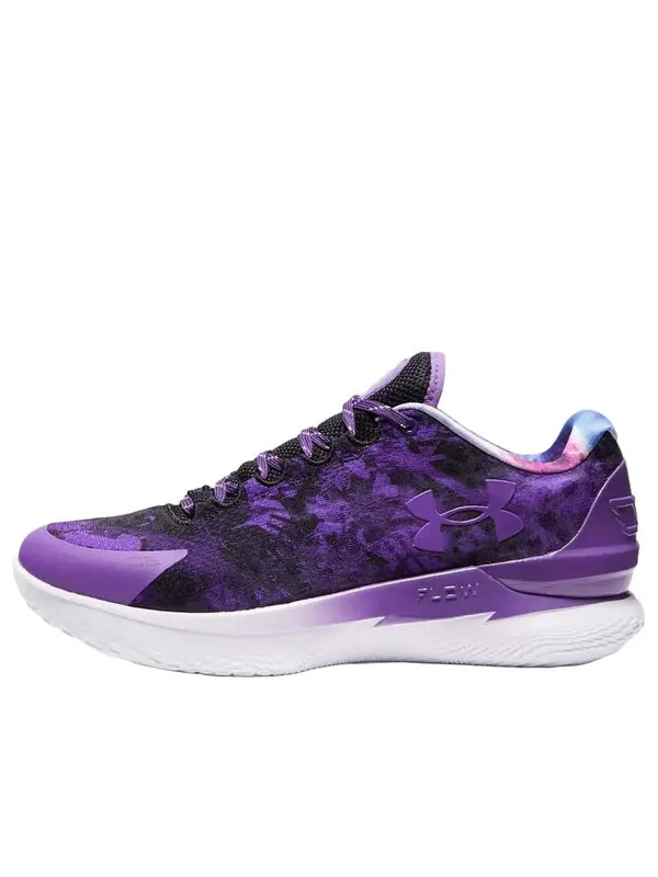Кроссовки curry 1 flotro 'curry tour' Under Armour — изображение 1 из 4, фиолетовый/белый/черный