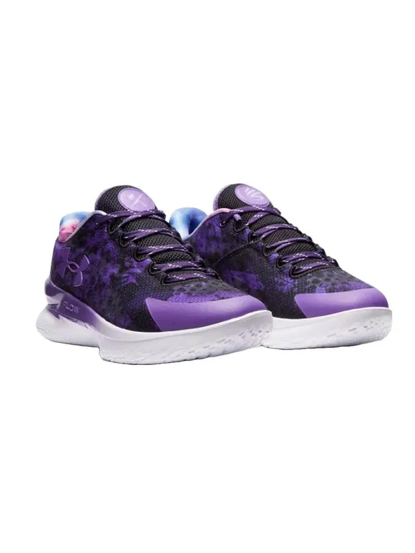 Кроссовки curry 1 flotro 'curry tour' Under Armour — изображение 3 из 4, фиолетовый/белый/черный