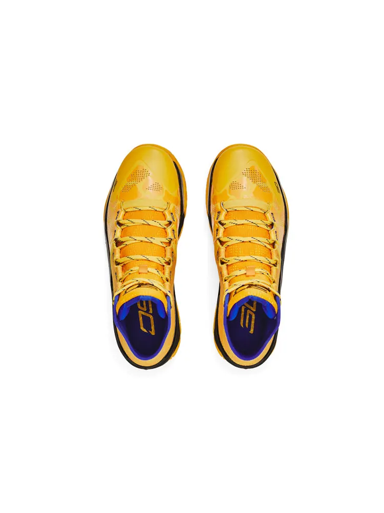 Кроссовки Under Armour Curry 2 Retro 'Double Bang' — изображение 3 из 5, желтый