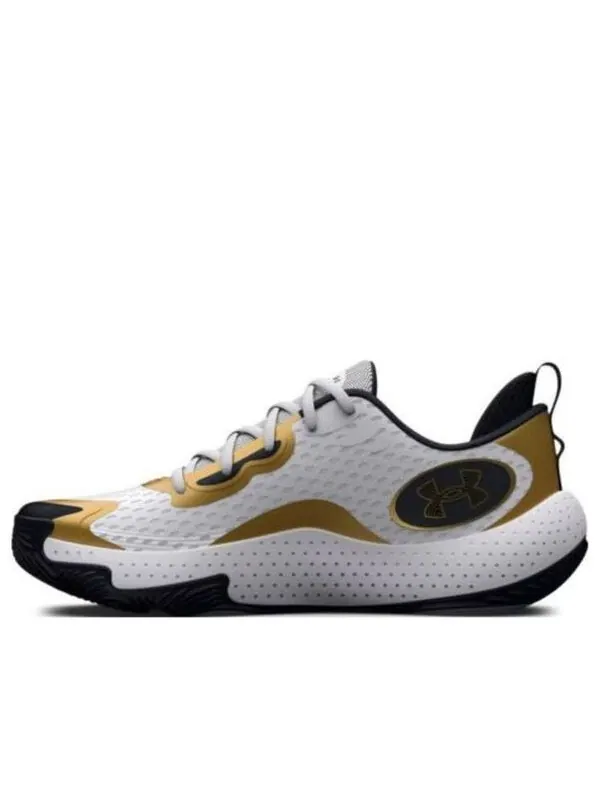 Кроссовки spawn 5 'white black gold' Under Armour — изображение 1 из 4, белый/черный/золотистый