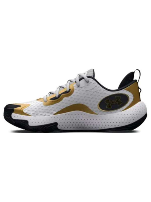 Кроссовки spawn 5 'white black gold' Under Armour — изображение 2 из 4, белый/черный/золотистый