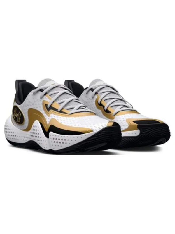 Кроссовки spawn 5 'white black gold' Under Armour — изображение 3 из 4, белый/черный/золотистый