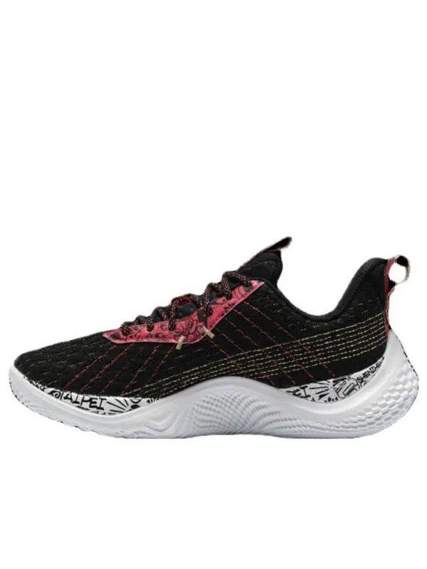 Кроссовки curry flow 10 'black red' Under Armour — изображение 1 из 4, черный/красный