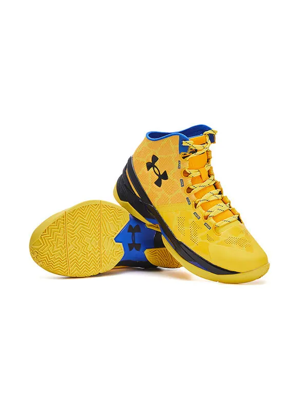 Кроссовки curry 2 retro 'double bang' Under Armour — изображение 2 из 4, золотистый