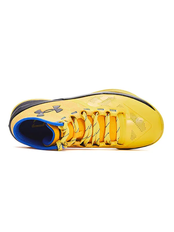 Кроссовки curry 2 retro 'double bang' Under Armour — изображение 3 из 4, золотистый