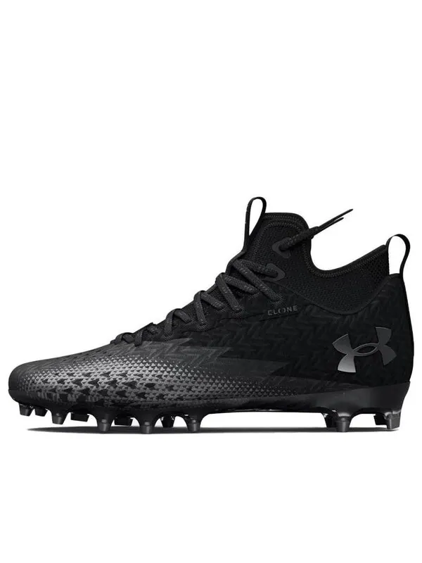 Кроссовки spotlight clone 3.0 mc 'black metallic silver' Under Armour — изображение 1 из 3