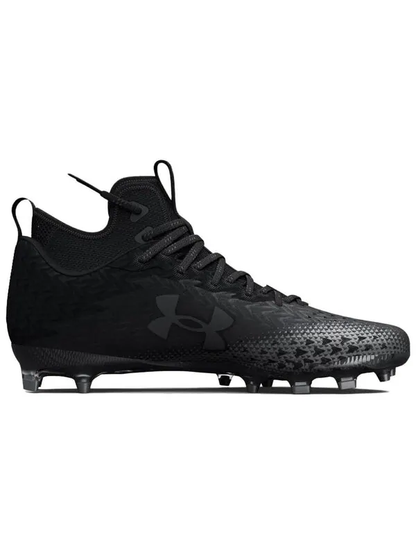 Кроссовки spotlight clone 3.0 mc 'black metallic silver' Under Armour — изображение 2 из 3