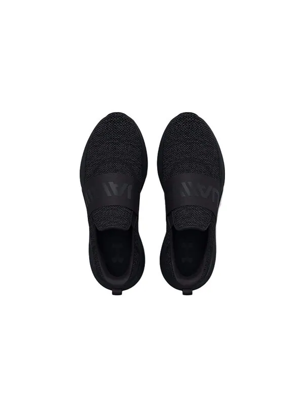 Кроссовки surge 3 slip 'triple black' Under Armour — изображение 4 из 4, черный/черный/черный