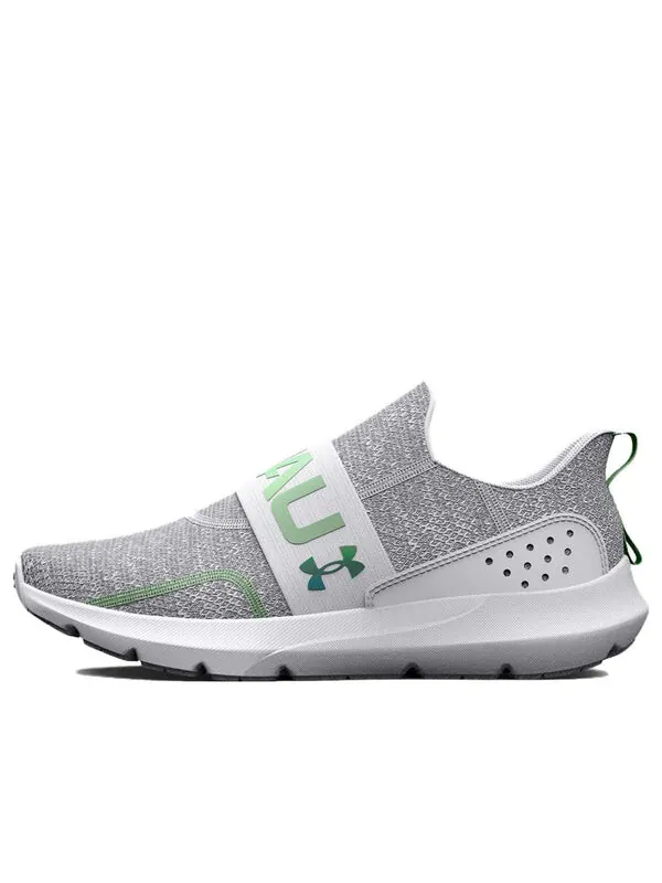 Кроссовки surge 3 slip running shoes 'white aqua foam' Under Armour — изображение 1 из 4, белый/голубой