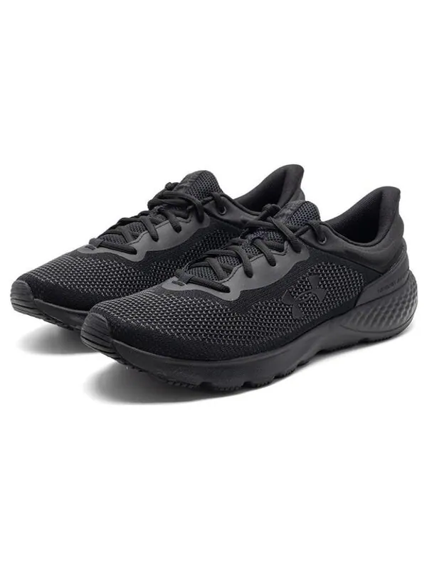 Кроссовки charged escape 4 knit 'black' Under Armour — изображение 3 из 4, черный