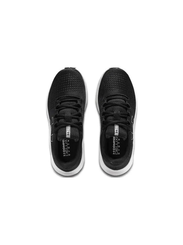 Кроссовки charged pursuit 3 'big logo - black white' Under Armour — изображение 3 из 4, черный/белый