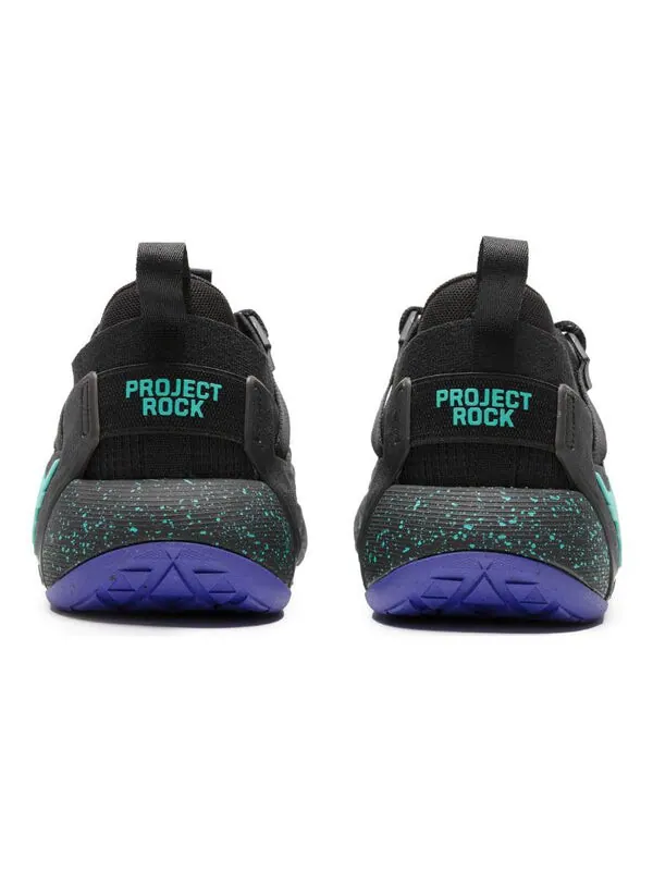 Кроссовки project rock 6 'black neptune' Under Armour — изображение 4 из 4, серый/зеленый