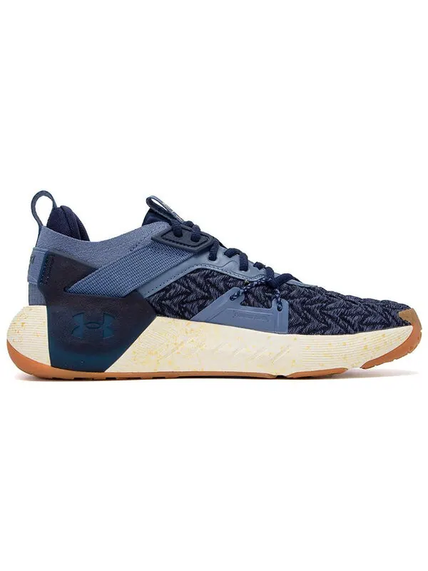 Кроссовки project rock 6 'hushed blue white clay' Under Armour — изображение 2 из 4, синий/белый