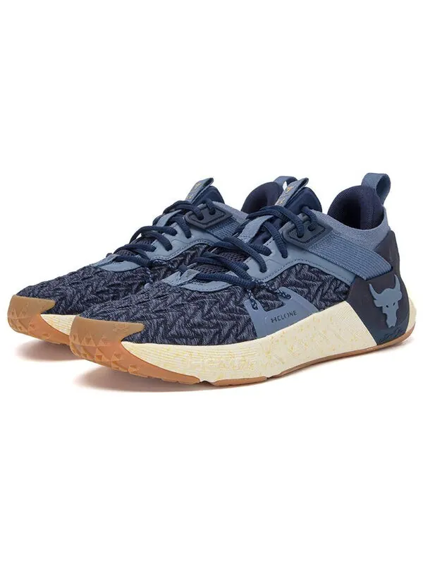 Кроссовки project rock 6 'hushed blue white clay' Under Armour — изображение 3 из 4, синий/белый