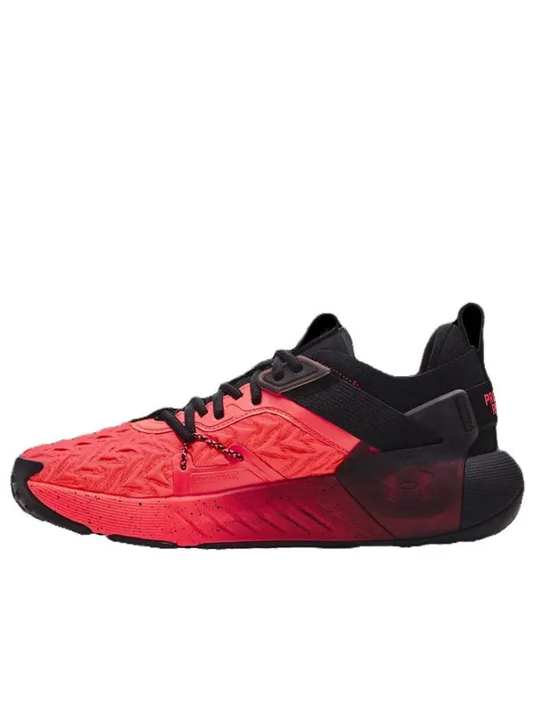 Кроссовки project rock 6 'phoenix fire black' Under Armour — изображение 1 из 4, красный/черный