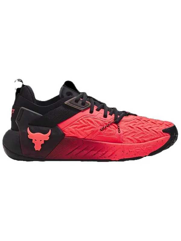 Кроссовки project rock 6 'phoenix fire black' Under Armour — изображение 2 из 4, красный/черный