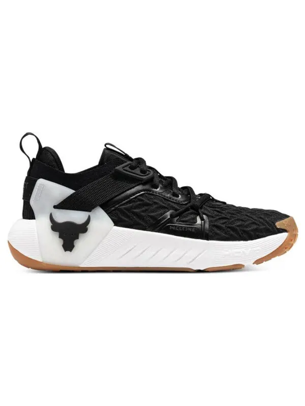 Кроссовки project rock 6 'black white' Under Armour — изображение 2 из 4, черный/белый