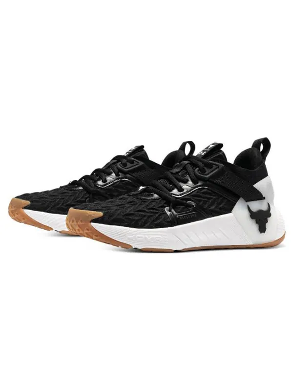 Кроссовки project rock 6 'black white' Under Armour — изображение 3 из 4, черный/белый