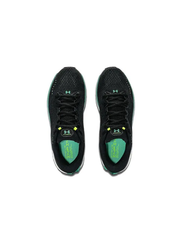 Кроссовки hovr infinite 5 'black' Under Armour — изображение 4 из 4, черный/зеленый/белый