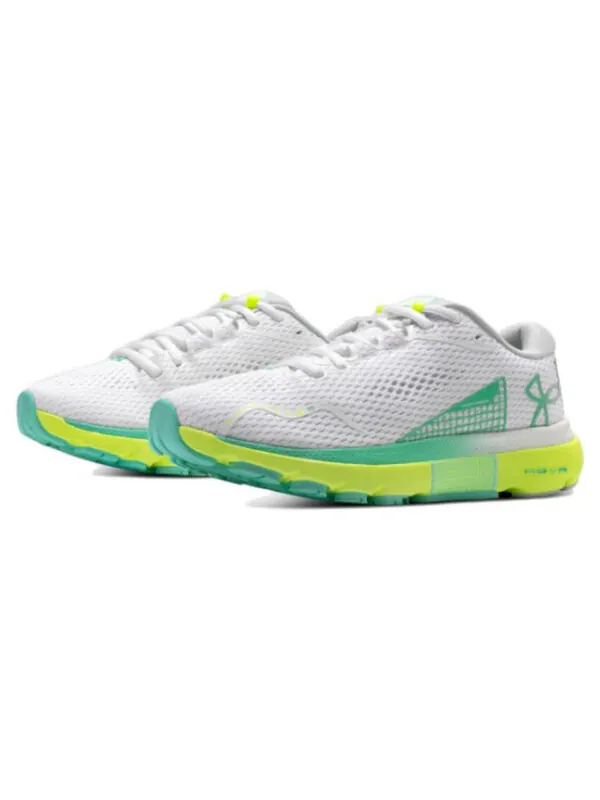 Кроссовки hovr infinite 5 'white green' Under Armour — изображение 3 из 4, белый/зеленый