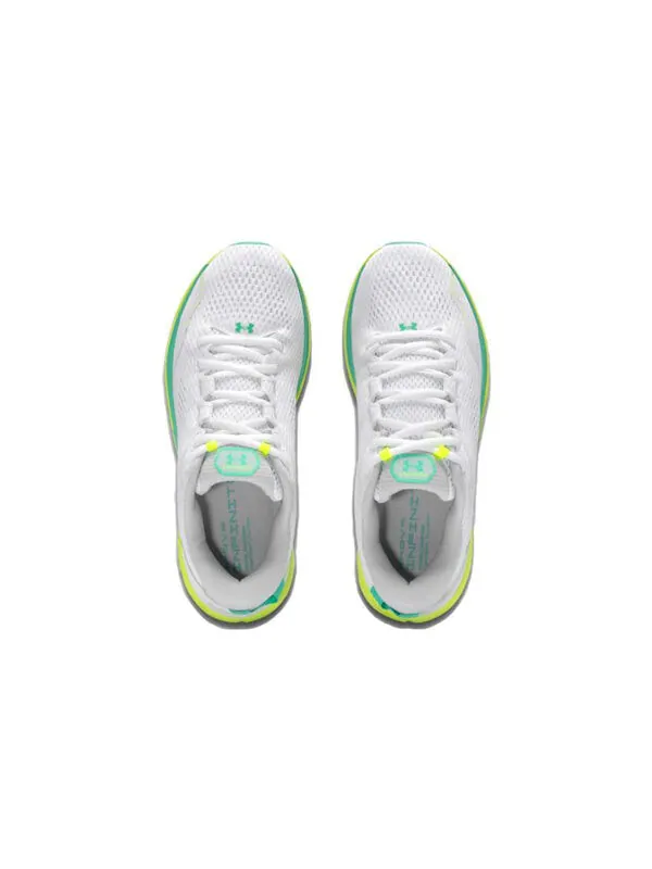 Кроссовки hovr infinite 5 'white green' Under Armour — изображение 4 из 4, белый/зеленый