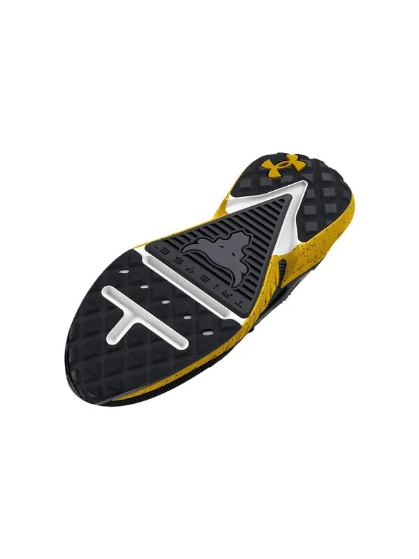 Кроссовки black adam x project rock 5 'anti hero' Under Armour — изображение 4 из 4, черный/желтый