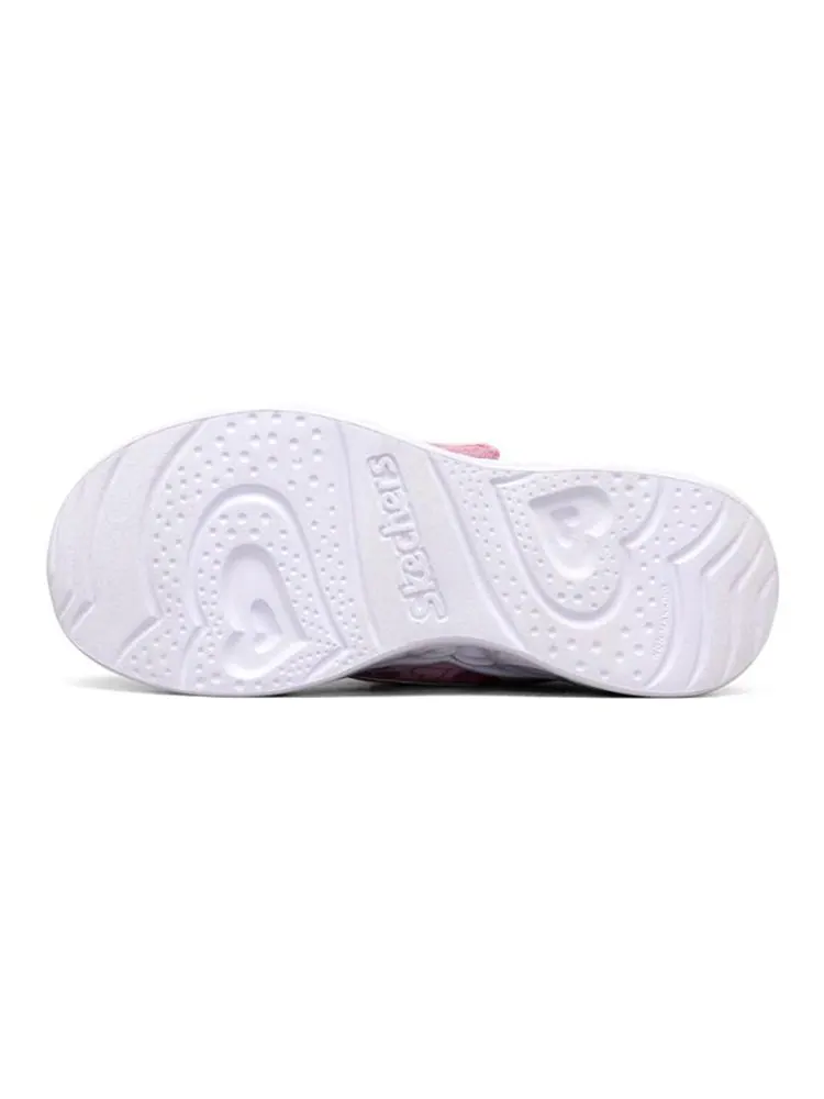 Беговые кроссовки (GS) Skechers Heart Lights — изображение 5 из 5, розовый