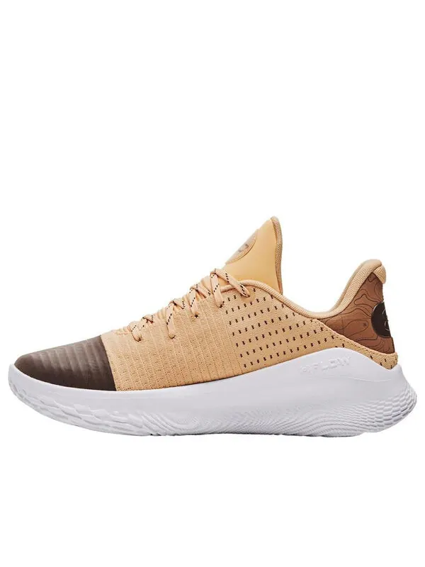 Кроссовки curry brand curry 4 low flotro 'curry camp' Under Armour — изображение 1 из 2, желтый/коричневый/желтый