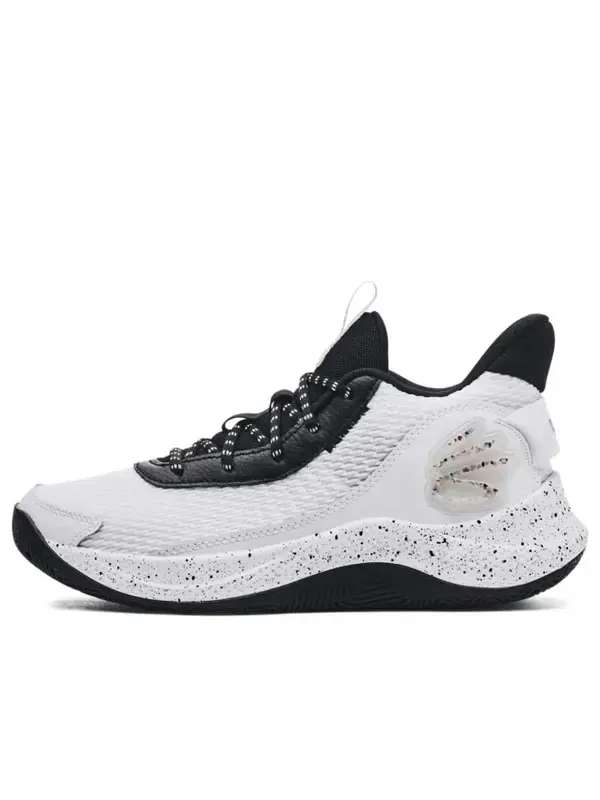 Кроссовки curry 3z7 'white black' Under Armour — изображение 1 из 4, белый/черный