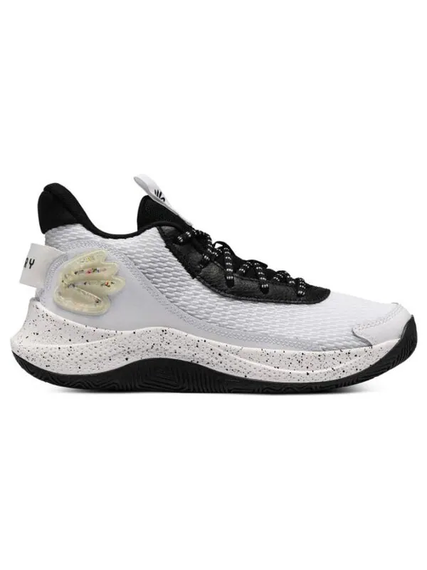 Кроссовки curry 3z7 'white black' Under Armour — изображение 2 из 4, белый/черный