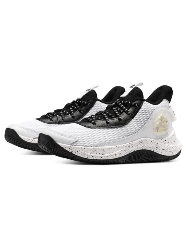Кроссовки curry 3z7 'white black' Under Armour — изображение 3 из 4, белый/черный