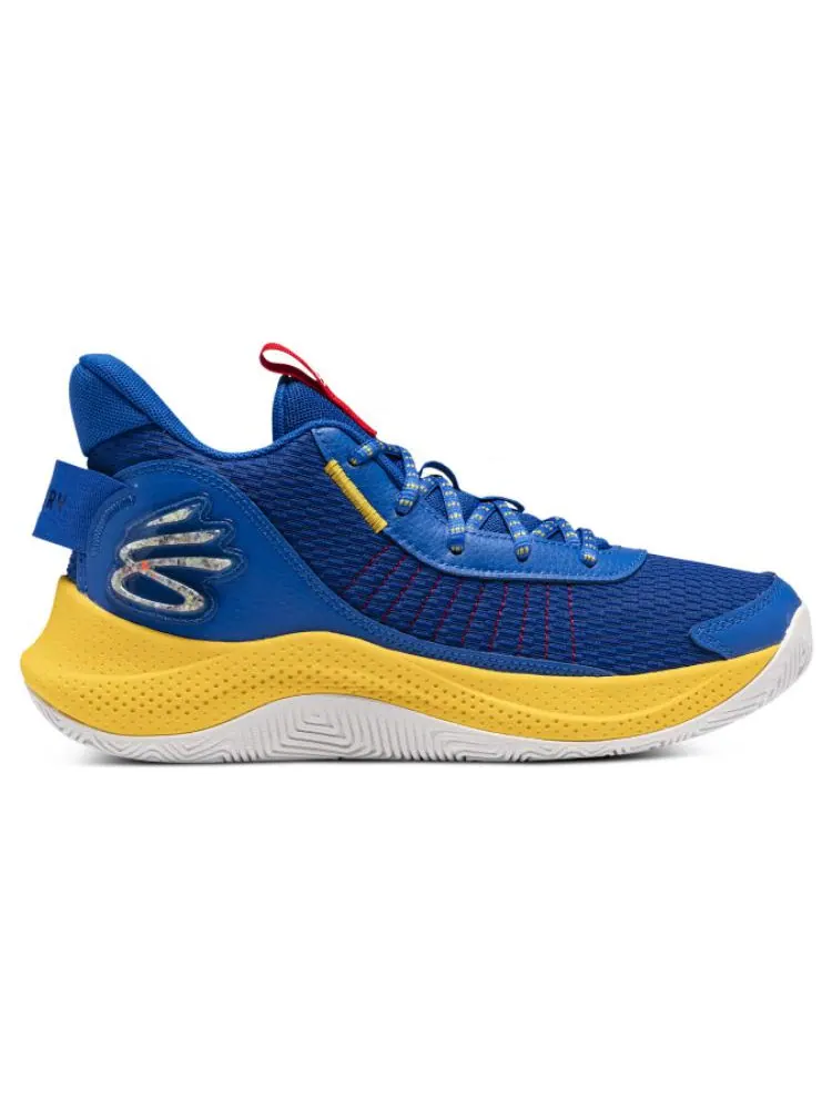 Кроссовки Under Armour Curry 3Z7 'Royal Taxi' — изображение 4 из 5, синий